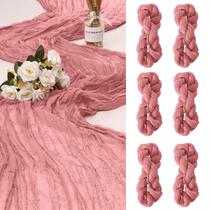 Table Runner KEEPSHOWING Cheesecloth 3m para casamento de Natal