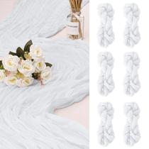 Table Runner KEEPSHOWING Cheesecloth 3m para casamento de Natal
