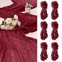 Table Runner KEEPSHOWING Cheesecloth 3m para casamento de Natal