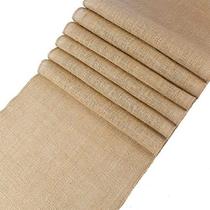 Table Runner Natural Burlap 180x30cm para decoração de casa Table Runner Natural Burlap 180x30cm para decoração de casa
