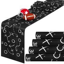 Table Runner Sliner, quadra de futebol, decoração de festa, 33 x 180 cm, 2 unidades Table Runner Sliner, quadra de futebol, decoração de festa, 33 x 180 cm, 2 unidades