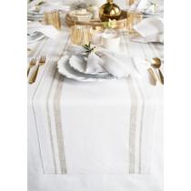 Table Runner Solino Home Stripe Linen 100% puro 3 m