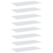 Tableros para Estantería Casafoyer de Melamina Blanca Brillante 80 x 40 x 1.5 cm