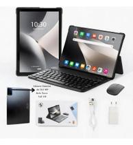 Tablet 10 Polegadas 4G Wi-Fi 8GB RAM 256GB Android Tela Câmera Dual Bateria Longa Duração Bluetooth