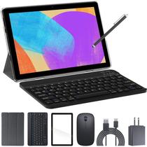 Tablet 2 em 1 Bnegynng CP20 Android 11 de 10 polegadas 4 GB+64 GB preto