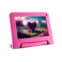 Tablet 7" 64Gb Wi-Fi, Quad Core, 4Gb RAM, Kid Pad Rosa, NB411, MULTILASER MULTILASER