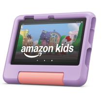 Tablet Amazon Fire 7 Kids 16GB 7" roxo com capa à prova de crianças