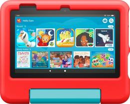 Tablet Amazon Fire 7 Kids Edition 12 Gen 7" 16 GB Wi-Fi-vermelho