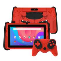 Tablet Android 12 PRITOM para Crianças, Software Infantil Pré-Instalado, WiFi, 4GB RAM, 64GB ROM, 7"