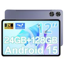 Tablet Android 15 12 polegadas 24 GB de RAM 256 GB ROM Bateria de 8000mAh