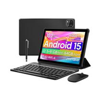Tablet Android 15 De 10 Polegadas Com Slot Para Cartão SIM Wi-Fi GPS Bluetooth Armazenamento De 64GB