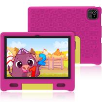 Tablet ApoloMedia Kids Tablet 10 polegadas 32GB de armazenamento 5000mAh rosa