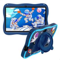 Tablet Astronauta azul Infantil Barato 128gb Capa Silicone