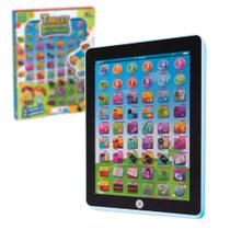 Tablet Bilíngue Brinquedo Pedagógico Interativo Infantil