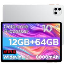 Tablet Callsky-Tab Android 14 10.1" 12 GB RAM 64 GB ROM branco