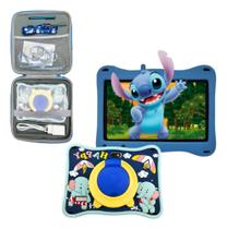 Tablet Com Capa Antiqueda Maleta E Caneta Toutch 64gb 4ram