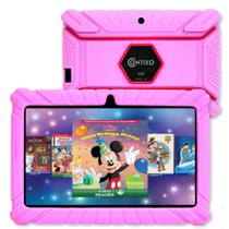 Tablet Contixo 7 Kids 32GB Android 11 Go 7 polegadas rosa com capa