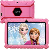 Tablet Contixo V8-2 p/ Crianças - Rosa, 16GB, HD, Controle Parental, Durável, Câmera