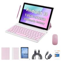 Tablet Crelander 10.1 Android 13 12 GB+512 GB 4G LTE rosa Tablet Crelander 10.1 Android 13 12 GB+512 GB 4G LTE rosa