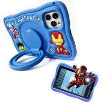Tablet D3 vingadores capa antiqueda Kids Infantil Barato