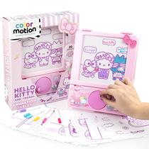 Tablet de animação para colorir Hello Kitty com 20 inserções de design Tablet de animação para colorir Hello Kitty com 20 inserções de design