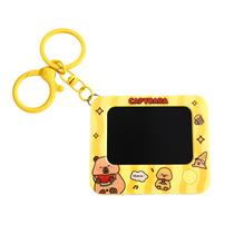 Tablet de desenho de capivara com chaveiro com tela LCD para crianças