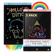 Tablet de Desenho Happy ACE Kids - 8,5" e 12" - Pacote com 2 Canetas