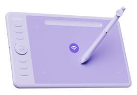 Tablet de Desenho Parblo Intuos SW Wireless 7x4" - Roxo