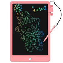 Tablet de escrita LCD CHAFEGY de 12,9" para crianças, rosa, à prova d'água Tablet de escrita LCD CHAFEGY de 12,9" para crianças, rosa, à prova d'água