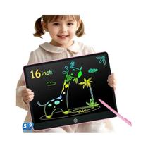 Tablet De Escrita LCD De 16 Polegadas E Tablet De Desenho De 10 Polegadas, Brinquedos Educativos
