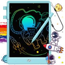 Tablet de escrita LCD FLUESTON Doodle Board 10 polegadas azul
