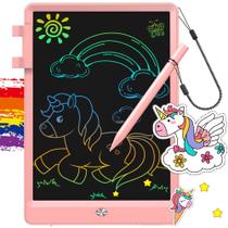 Tablet de escrita LCD FLUESTON Doodle Board de 10 polegadas rosa