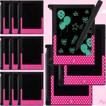 Tablet de escrita LCD Party Favors Nezyo, 11 x 8,5 cm, rosa, pacote com 12