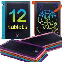 Tablet de escrita LCD Playtapus Party Favor Kids de 4,5 polegadas, pacote com 12 unidades