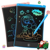 Tablet de escrita LCD TEKFUN de 8,5 polegadas com 4 canetas para crianças de 3 a 7 anos