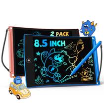 Tablet de escrita LCD TEKFUN de 8,5 polegadas, pacote com 2 polegadas para crianças com caneta Tablet de escrita LCD TEKFUN de 8,5 polegadas, pacote com 2 polegadas para crianças com caneta