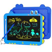 Tablet de escrita LCD TEKFUN para crianças de 12 polegadas azul