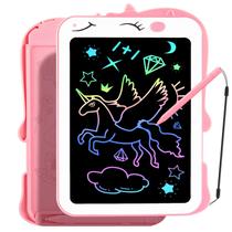Tablet de escrita LCD Teriph Unicorn Girl 8,5 polegadas para crianças de 2 a 8 anos Tablet de escrita LCD Teriph Unicorn Girl 8,5 polegadas para crianças de 2 a 8 anos
