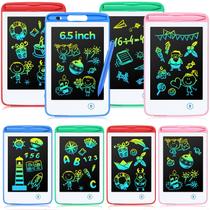 Tablet de escrita LCD Zhehao de 6,5 polegadas para crianças com 8 tablets