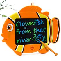 Tablet de Escrital LCD Macdiwai Clownfish 9" - Para Crianças de 3 a 9 Anos