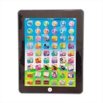 Tablet Didático Educativo Infantil Crianças Inglês/Português Branco