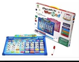 Tablet Didático Sonoro Wordpad - Click Para Aprender