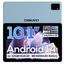 Tablet DigiLand 10.1 Android 14 Octa-Core 10 GB de RAM 64 GB de ROM