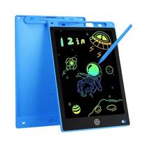 Tablet Digital LCD Para Desenho Infantil De 10 a 12 Polegadas, Portátil, Para Escrita E Rabiscos,