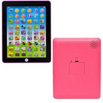 Tablet Divertido Educativo Didático Infantil Interativo Com 54 Funções Para Crianças Inglês E Português Menina Menino