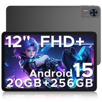 Tablet DOOGEE T36 (2025) Android 15 12 polegadas 20 GB+256 GB/2 TB preto