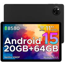 Tablet DOOGEE Tab A9+ Android 15 11 polegadas 20 GB+64 GB/2 TB preto