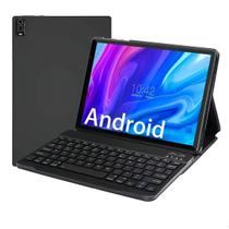 Tablet E1035 10.1 256GB 8GB RAM Bateria 6000mAh, Android 8, Octa Core, Câmera 13MP Dual Chip com Capa e Teclado para Estudos e Trabalho Tablet E1035 10.1 256GB 8GB RAM Bateria 6000mAh, Android 8, Octa Core, Câmera 13MP Dual Chip com Capa e Teclado para Estudos e Trabalho