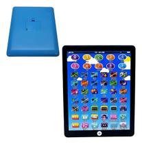 Tablet educativo infantil didático interativo educacional AZUL