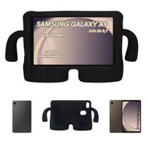 Tablet Galaxy A9 4G 8.7" 128GB 8Gb Ram + Capa Infantil Preta